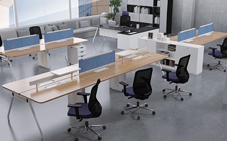 帕克 Park 板式台面/钢制台架/单人/双人/四人