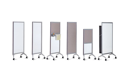 移动落地白板屏风